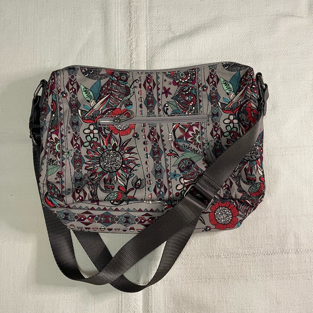 Floral Patterned Crossbody Bag